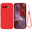 For Google Pixel 9a Pure Color Liquid Silicone Shockproof Phone Case(Red) - free shipping - PMC TechLife - Order now!