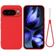 For Google Pixel 10 Pro Pure Color Liquid Silicone Shockproof Phone Case(Red) - free shipping - PMC TechLife - Order now!