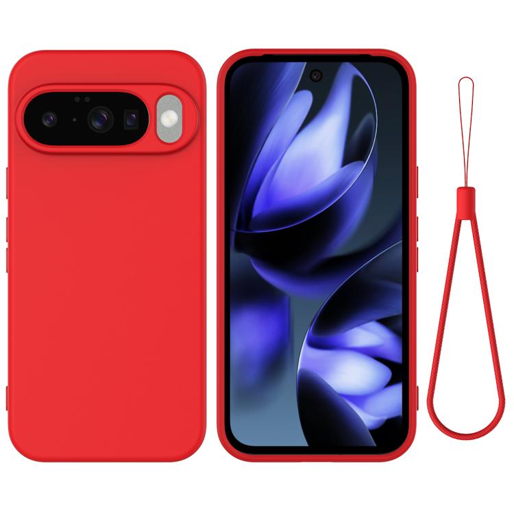 For Google Pixel 10 Pure Color Liquid Silicone Shockproof Phone Case(Red) - free shipping - PMC TechLife - Order now!