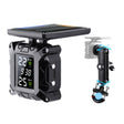 M9 Color Screen Motorcycle Solar Wireless Tire Pressure Monitor With Handbar Mount - Electrical System by PMC TechLife | Online Shopping South Africa | PMC TechLife | Buy Now Pay Later Mobicred