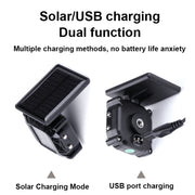 M9 Color Screen Motorcycle Solar Wireless Tire Pressure Monitor With M10 Fixed Mount