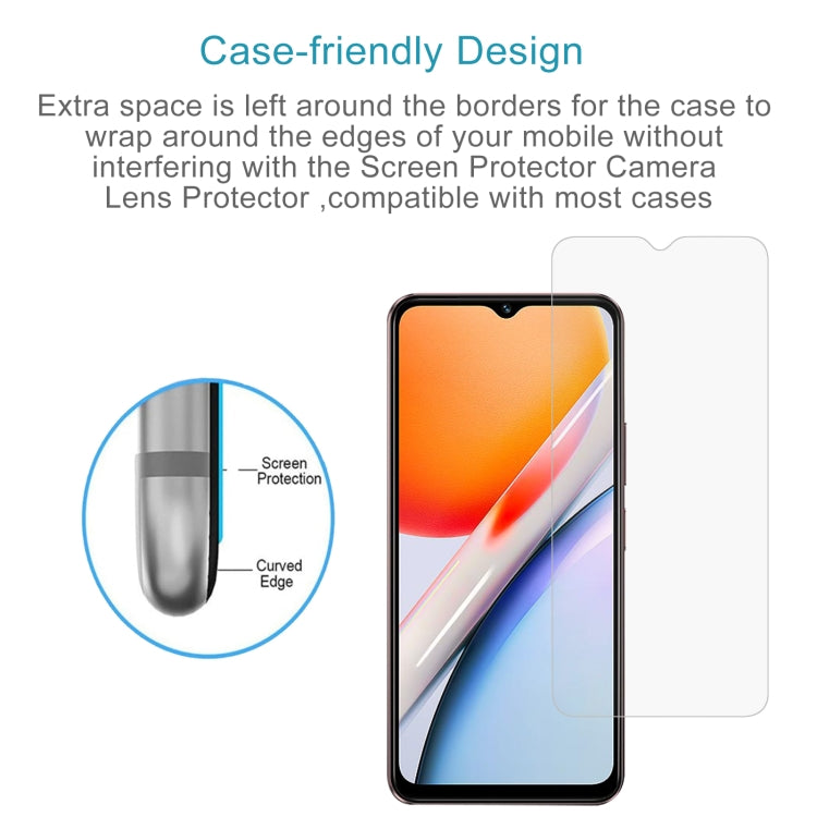 For vivo iQOO Z9 Lite / Y03t / Y37 Pro 0.26mm 9H 2.5D Tempered Glass Film