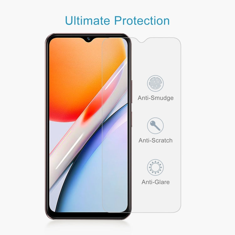 For vivo iQOO Z9 Lite / Y03t / Y37 Pro 0.26mm 9H 2.5D Tempered Glass Film