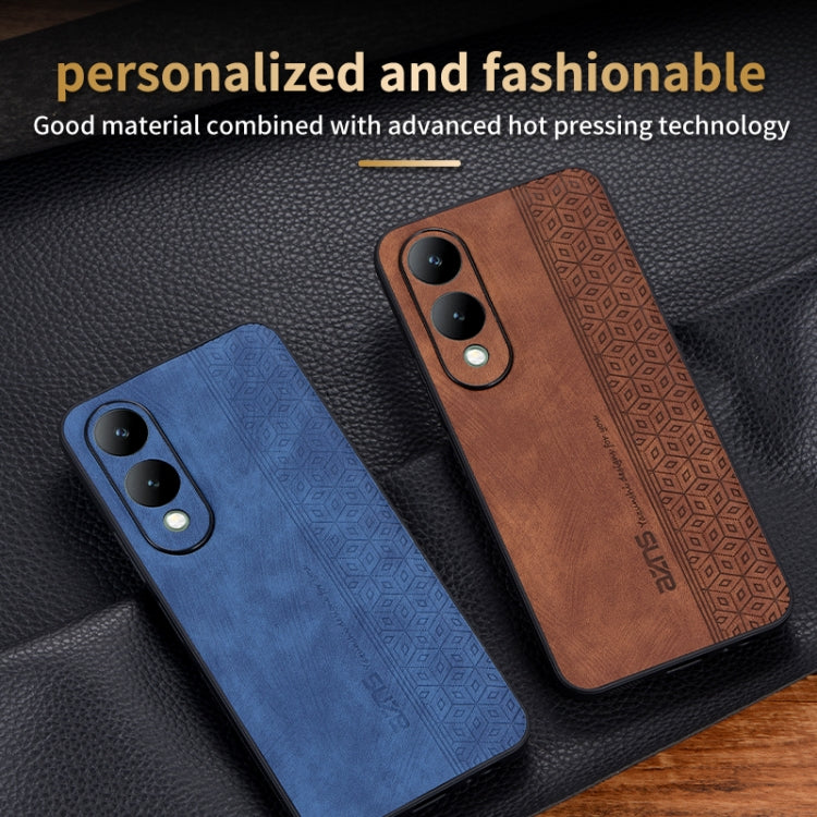 For vivo Y17S AZNS 3D Embossed Skin Feel Phone Case(Dark Green) - free shipping - PMC TechLife - Order now!