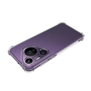 For Huawei Pura 70 Pro / 70 Pro+ Shockproof Non-slip Thickening TPU Phone Case(Transparent)