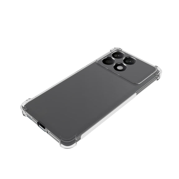 For Xiaomi Redmi K70 Pro Shockproof Non-slip Thickening TPU Phone Case(Transparent)