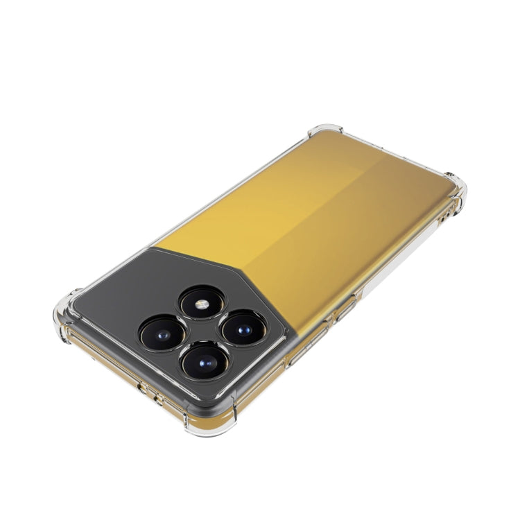 For Xiaomi Redmi K70 Pro Champion Shockproof Non-slip Thickening TPU Phone Case(Transparent)