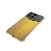 For Xiaomi Redmi K70 Pro Champion Shockproof Non-slip Thickening TPU Phone Case(Transparent)