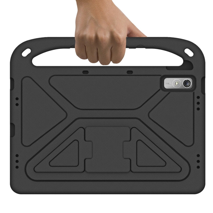 For Lenovo Tab P11 Gen 2 11.5 Handle EVA Shockproof Tablet Case with Holder(Black)