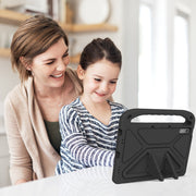 For Lenovo Tab P11 Gen 2 11.5 Handle EVA Shockproof Tablet Case with Holder(Black)