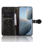 For Xiaomi Redmi K70 5G / K70 Pro 5G Honeycomb Dot Texture Leather Phone Case(Black)