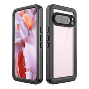 For Google Pixel 9 Pro RedPepper Shockproof IP68 Water-resistant PC + TPU Protective Case(Black)