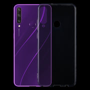 For Huawei Y6p 0.75mm Ultra-thin Transparent TPU Soft Protective Case