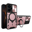 For Xiaomi Redmi Note 12 Turbo CD Texture Sliding Camshield Magnetic Holder Phone Case(Pink) - free shipping - PMC TechLife - Order now!