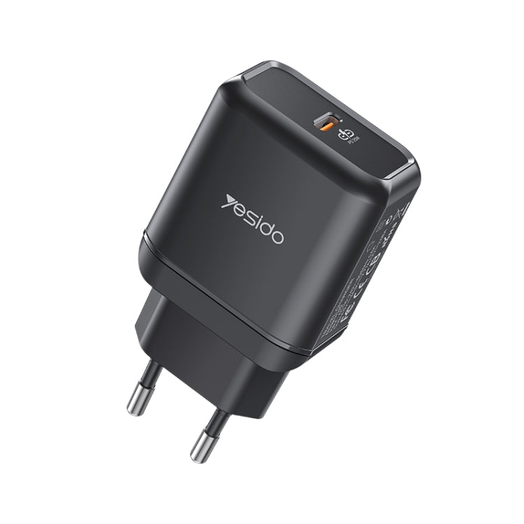 Yesido YC-29 PD 25W Type-C Port Fast Charger(EU Plug) - USB Charger by Yesido | Online Shopping South Africa | PMC TechLife | Buy Now Pay Later Mobicred