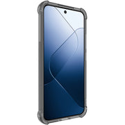 For Xiaomi 14 5G imak Shockproof Airbag TPU Phone Case(Transparent Black)