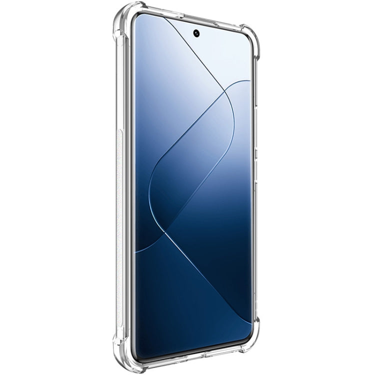 For Xiaomi 14 Pro 5G imak Shockproof Airbag TPU Phone Case(Transparent)