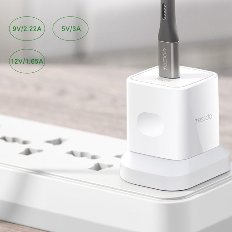 Yesido YC-30 PD 20W Type-C Port Mini Travel Fast Charger(UK Plug) - USB Charger by Yesido | Online Shopping South Africa | PMC TechLife | Buy Now Pay Later Mobicred