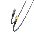 YESIDO CA101 PD 20W USB-C / Type-C to 8 Pin Braided Charging Data Cable, Length:1.2m(Black) - free shipping - PMC TechLife - Order now!