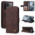For Xiaomi Redmi K70 / K70 Pro Skin Feel Life Tree Metal Button Leather Phone Case(Brown) - K70 Pro Cases by PMC Jewellery | Online Shopping South Africa | PMC Jewellery | Buy Now Pay Later Mobicred