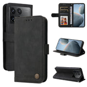 For Xiaomi Redmi K70 / K70 Pro Skin Feel Life Tree Metal Button Leather Phone Case(Black)