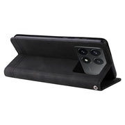 For Xiaomi Redmi K70 / K70 Pro Skin Feel Life Tree Metal Button Leather Phone Case(Black)