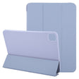 For iPad Air 13 2025 / 2024 GEBEI 3-folding Holder Shockproof Flip Leather Tablet Case(Light Purple) - iPad Air 13 2025 / 2024 Cases by GEBEI | Online Shopping South Africa | PMC TechLife | Buy Now Pay Later Mobicred