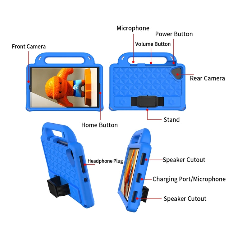 For TCL Tab 8 Le 2023 /Tab 8 2022 Diamond Series EVA Shockproof Sleeve Tablet Case(Rose Red) - Others by PMC TechLife | Online Shopping South Africa | PMC TechLife | Buy Now Pay Later Mobicred