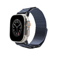 Nylon Two Section Watch Band For Apple Watch Ultra 2 49mm(Blue) - Watch Bands by PMC TechLife | Online Shopping South Africa | PMC TechLife | Buy Now Pay Later Mobicred