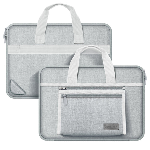 15-16 inch Oxford Fabric Portable Laptop Handbag(Grey)