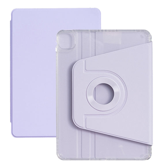 For iPad Pro 11 2024 Magnetic Split Leather Smart Tablet Case(Purple)