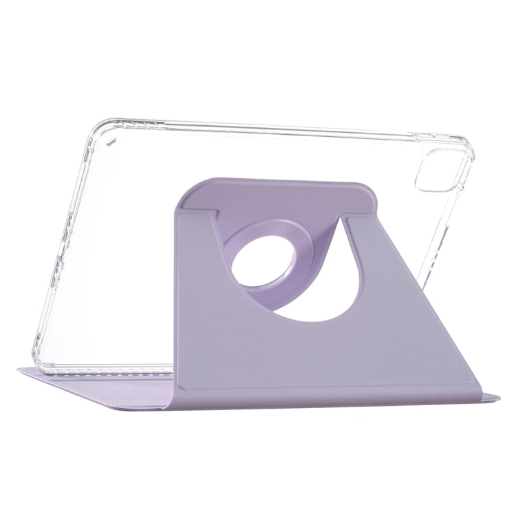For iPad Pro 11 2024 Magnetic Split Leather Smart Tablet Case(Purple) - iPad Pro 11 2024 Cases by PMC TechLife | Online Shopping South Africa | PMC TechLife | Buy Now Pay Later Mobicred