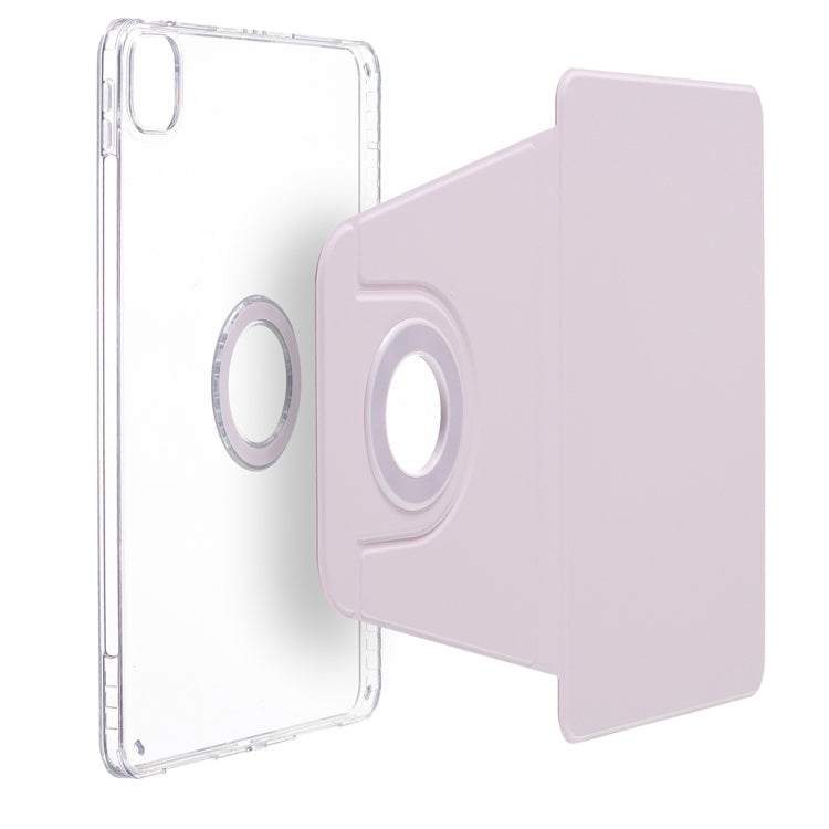 For iPad Pro 11 2024 Magnetic Split Leather Smart Tablet Case(Pink)