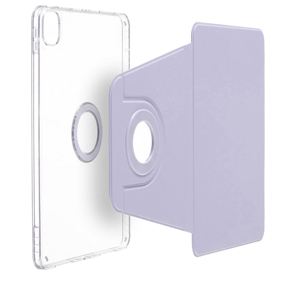 For iPad Air 13 2024 Magnetic Split Leather Smart Tablet Case(Purple)