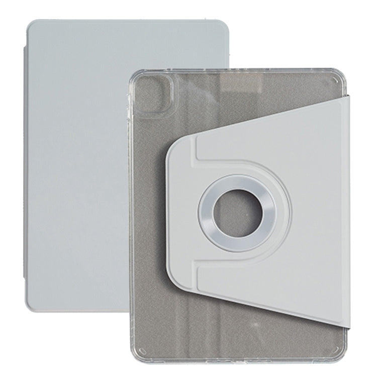 For iPad Air 11 2025 / 2024 Magnetic Split Leather Smart Tablet Case(Grey)