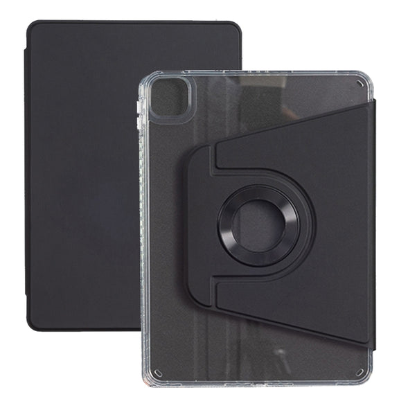 For iPad Air 11 2024 Magnetic Split Leather Smart Tablet Case(Black)