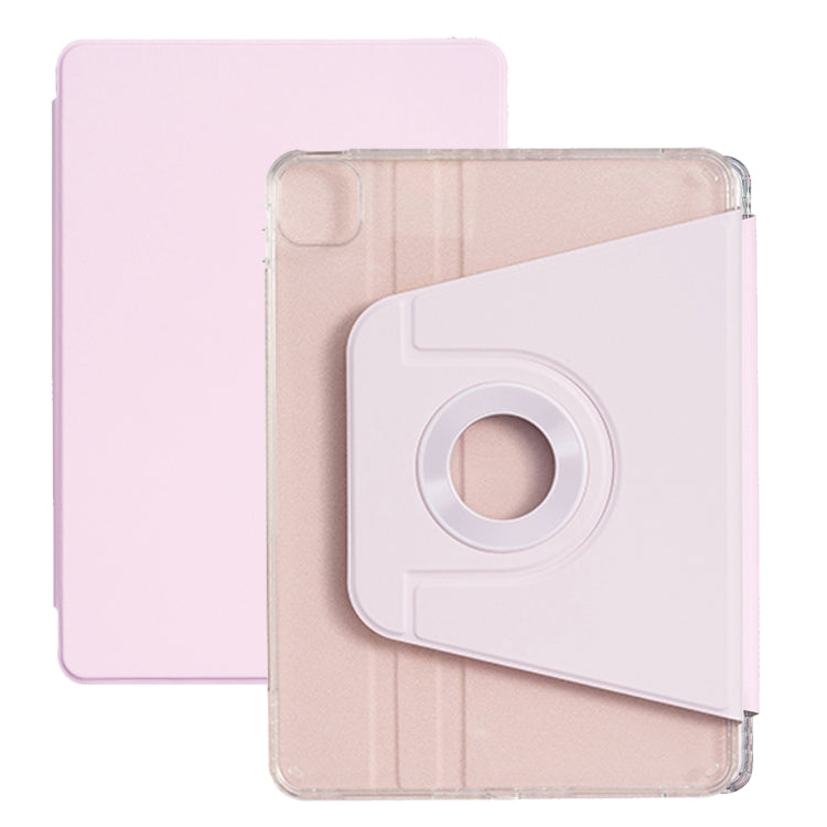 For iPad Air 11 2024 Magnetic Split Leather Smart Tablet Case(Pink) - iPad Air 11 2024 Cases by PMC TechLife | Online Shopping South Africa | PMC TechLife | Buy Now Pay Later Mobicred