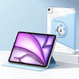 For iPad Air 11 2024 Magnetic Split Leather Smart Tablet Case(Sky Blue) - iPad Air 11 2024 Cases by PMC TechLife | Online Shopping South Africa | PMC TechLife | Buy Now Pay Later Mobicred