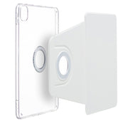 For iPad Air 11 2024 Magnetic Split Leather Smart Tablet Case(White)