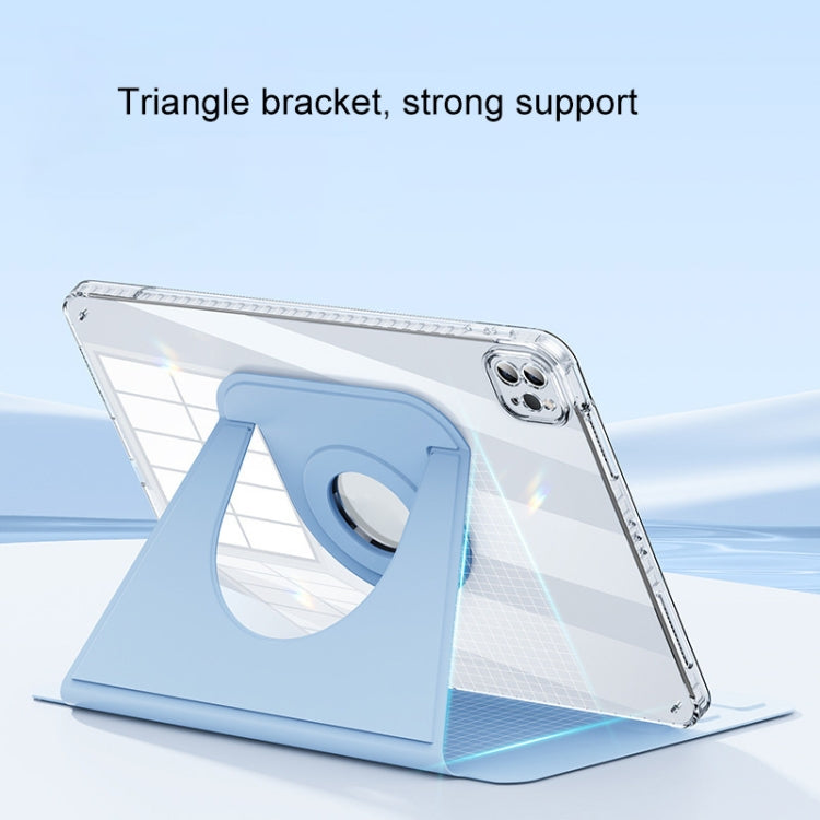 For iPad Air 13 2025 / 2024 Magnetic Split Leather Smart Tablet Case(Sky Blue)