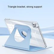 For iPad Air 11 2024 Magnetic Split Leather Smart Tablet Case(Sky Blue)