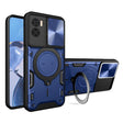 For Motorola Moto E22 / E22i CD Texture Sliding Camshield Magnetic Holder Phone Case(Blue) - free shipping - PMC TechLife - Order now!