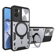 For Motorola Moto E22 / E22i CD Texture Sliding Camshield Magnetic Holder Phone Case(Silver) - free shipping - PMC TechLife - Order now!