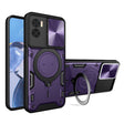 For Motorola Moto E22 / E22i CD Texture Sliding Camshield Magnetic Holder Phone Case(Purple) - free shipping - PMC TechLife - Order now!