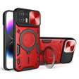 For Motorola Edge 20 Lite CD Texture Sliding Camshield Magnetic Holder Phone Case(Red) - free shipping - PMC TechLife - Order now!
