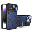 For Motorola Edge 20 Lite CD Texture Sliding Camshield Magnetic Holder Phone Case(Blue) - free shipping - PMC TechLife - Order now!