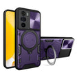For Motorola Edge 30 Pro CD Texture Sliding Camshield Magnetic Holder Phone Case(Purple) - free shipping - PMC TechLife - Order now!