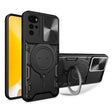 For Motorola Moto G22 / E32 CD Texture Sliding Camshield Magnetic Holder Phone Case(Black) - free shipping - PMC TechLife - Order now!