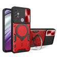 For Motorola Moto G30 / G20 / G10 CD Texture Sliding Camshield Magnetic Holder Phone Case(Red) - free shipping - PMC TechLife - Order now!