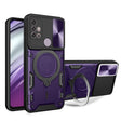 For Motorola Moto G30 / G20 / G10 CD Texture Sliding Camshield Magnetic Holder Phone Case(Purple) - free shipping - PMC TechLife - Order now!